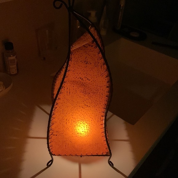 Turkish/Thai/Indonesian style table top candle-holder/lantern - Picture 3 of 13